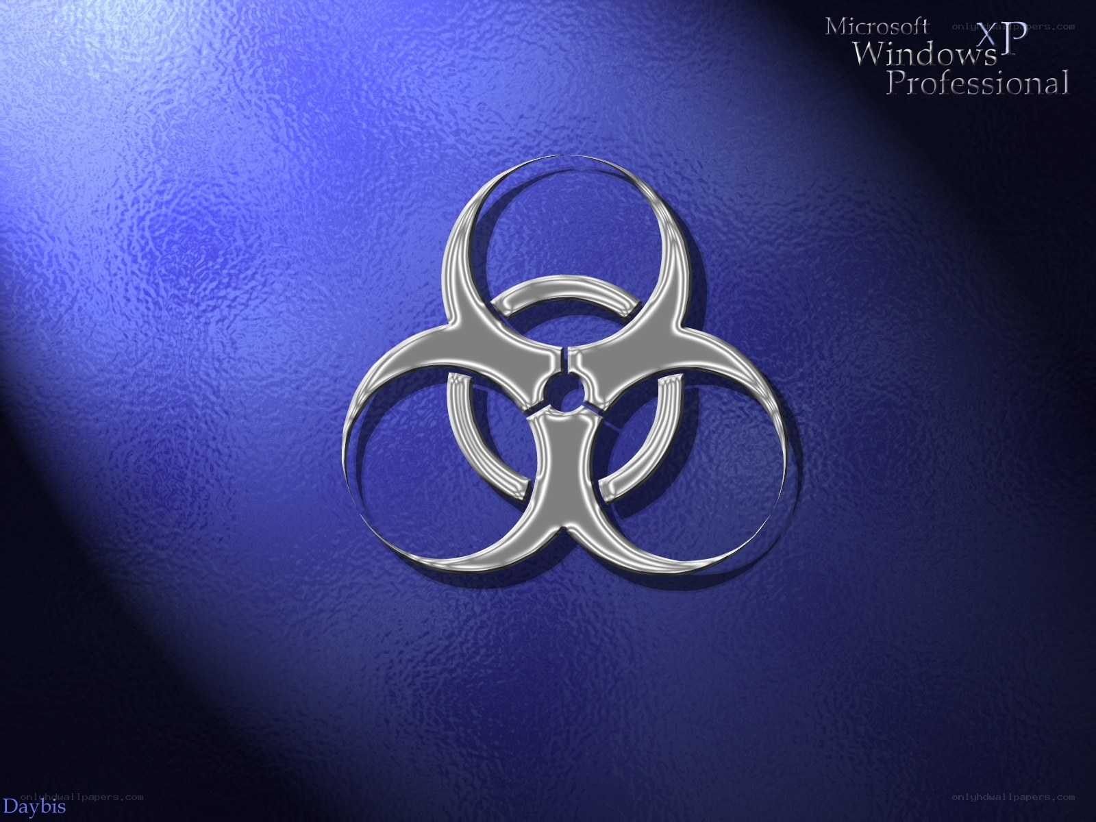 Windows XP biohazard wallpaper