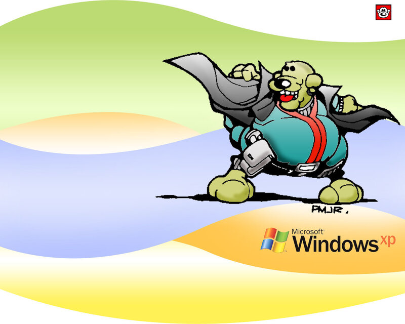 Windows XP cartoon wallpaper
