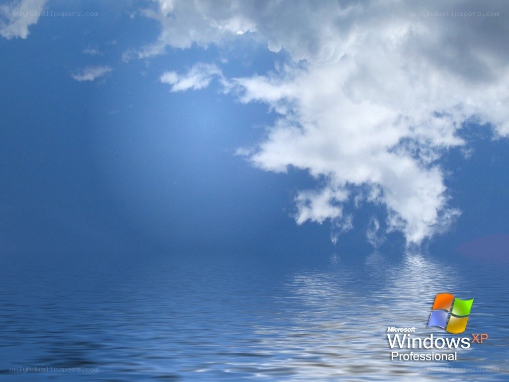 Windows XP default wallpaper
