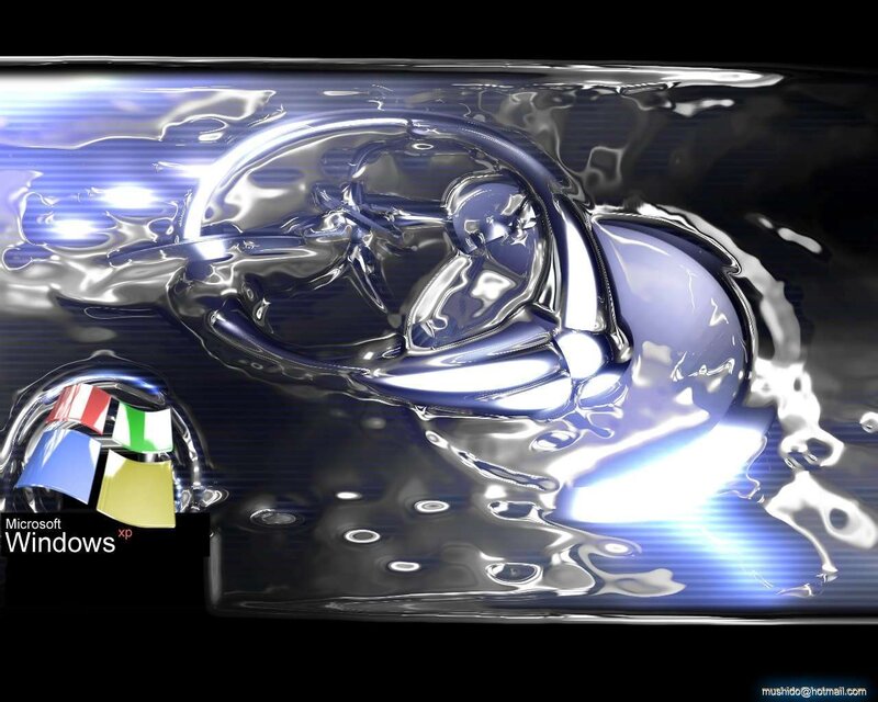 Windows XP liquid logo