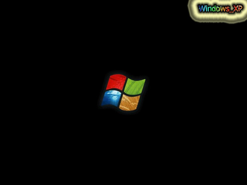 Windows XP Logo — Black