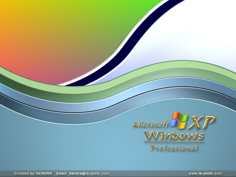 Windows XP Logo — Blue, Calm, Digital Art