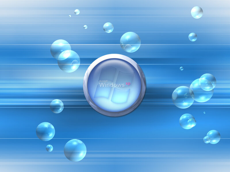 Windows XP Logo — Blue, Calm