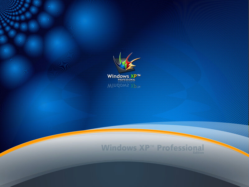 Windows XP Logo — Blue, Technological