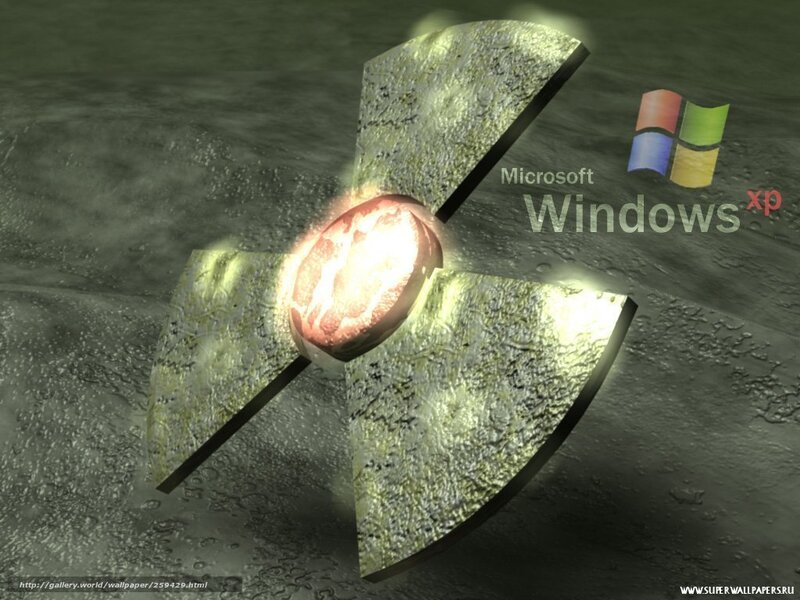 Windows XP nuclear symbol