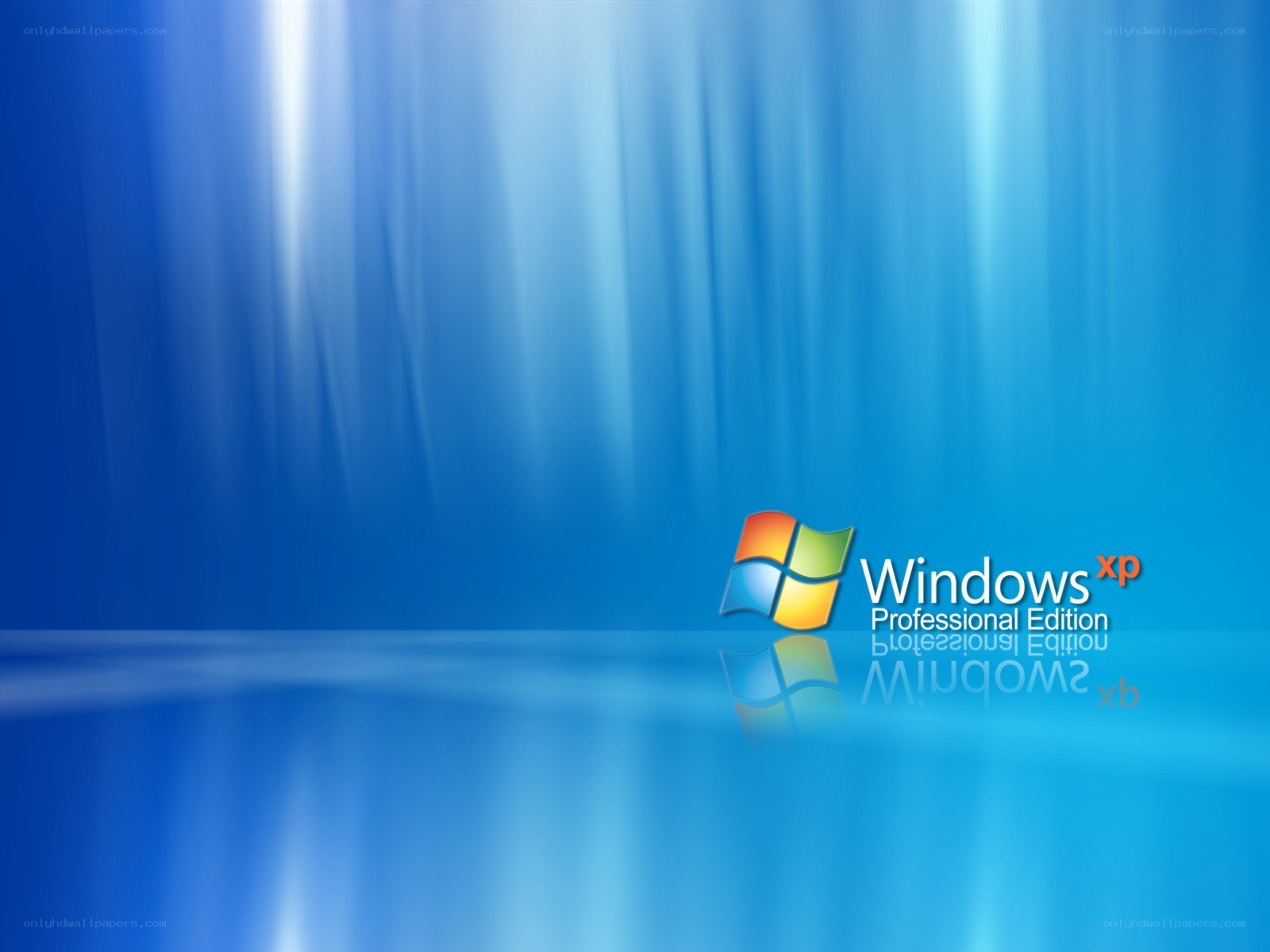 Windows XP Professional desktop
