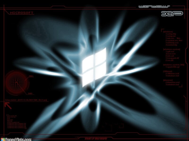 Windows XP setup screen