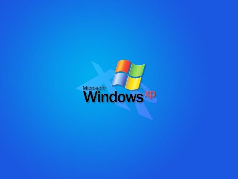 Windows XP startup screen