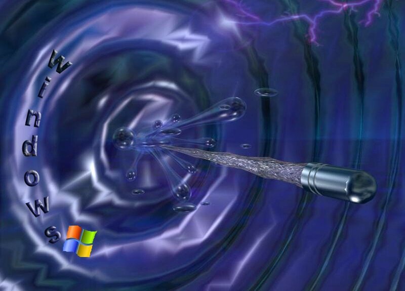 Windows XP startup screen
