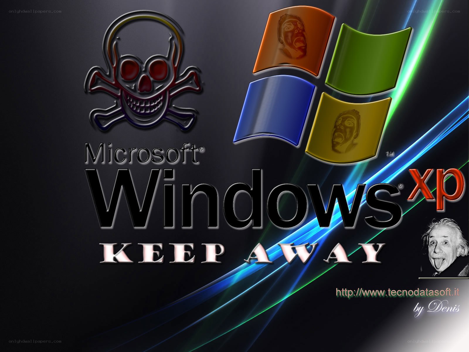 Windows XP warning image