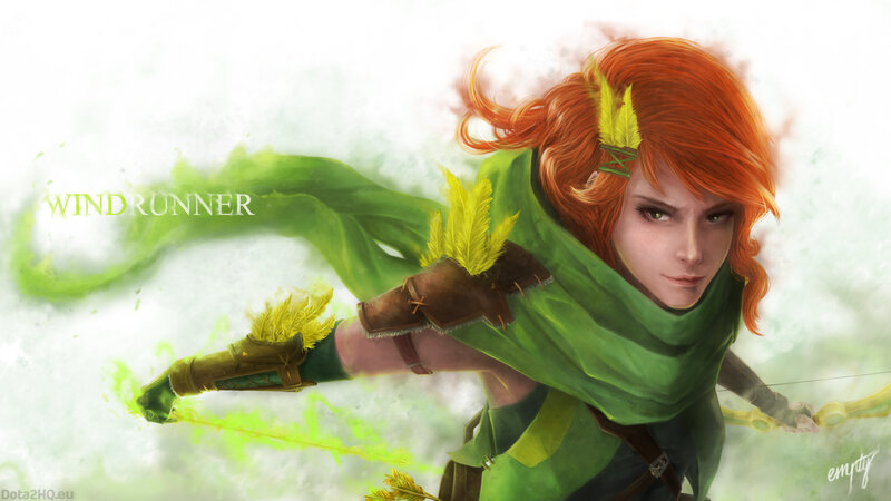 Windrunner archer artwork