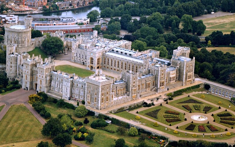 Windsor Castle Aerial View