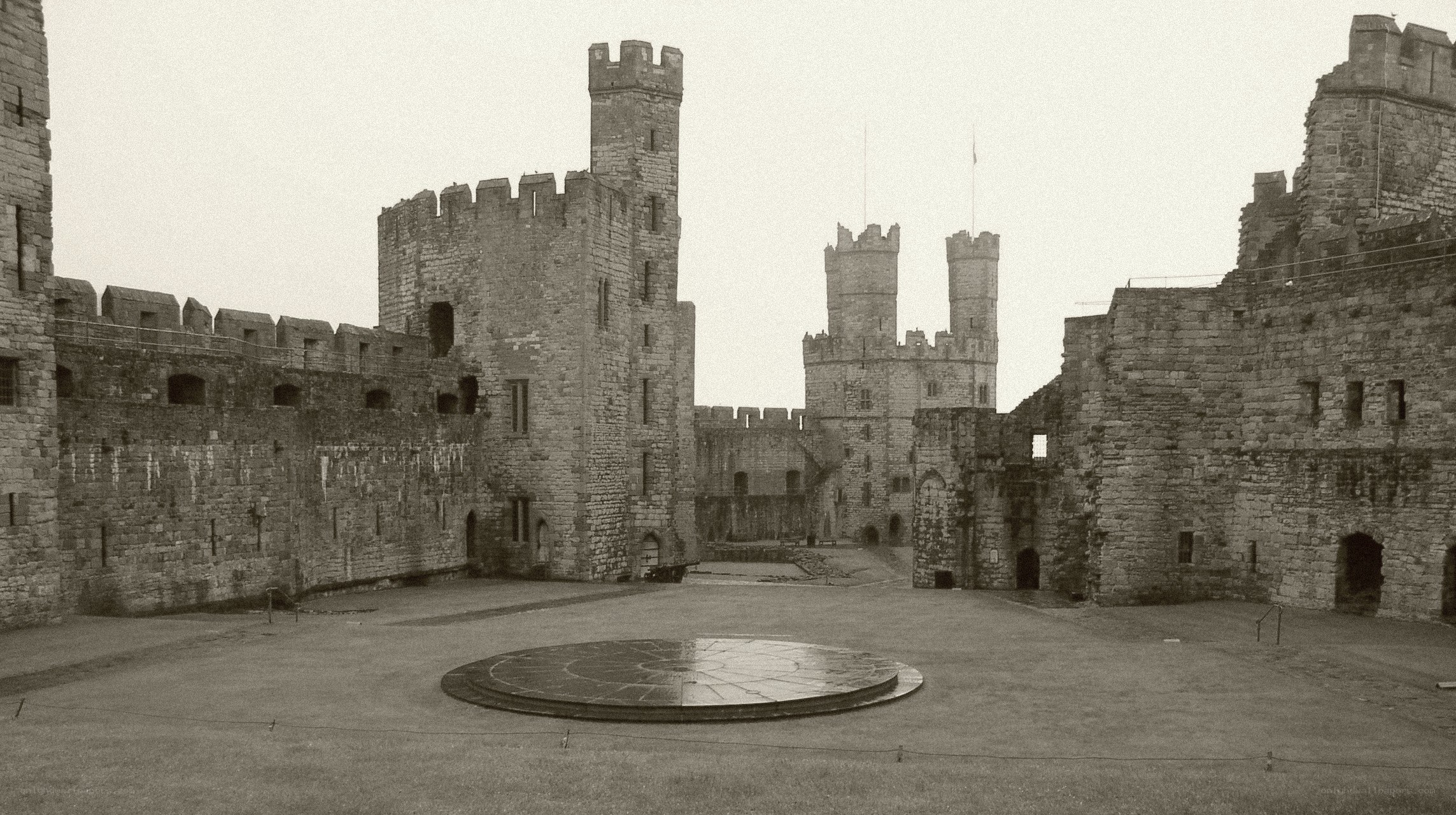 Windsor Castle courtyard