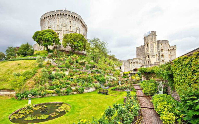 Windsor Castle Gardens — Green
