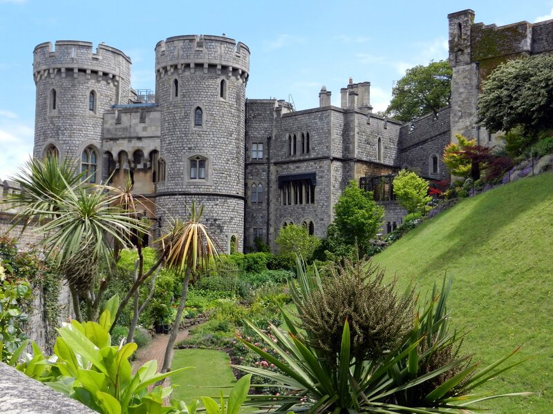 Windsor Castle gardens