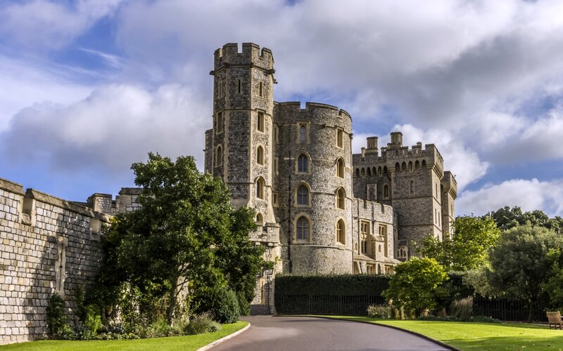 Windsor Castle — Gray, Serene, Afternoon