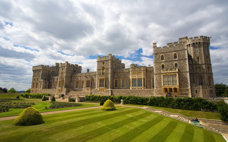 Windsor Castle — Green, Serene, Afternoon