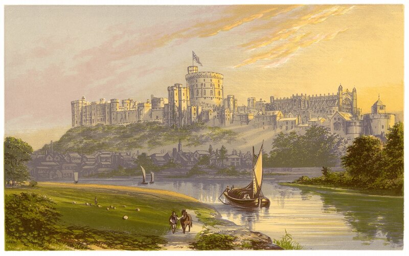 Windsor Castle — Green, Serene