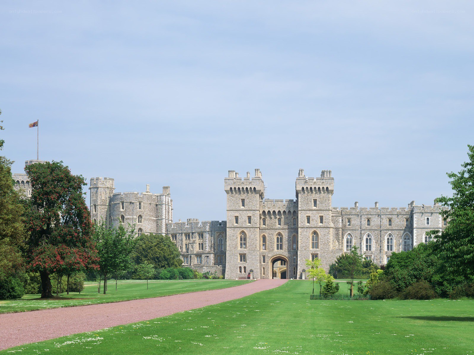 Windsor Castle on a sunny day
