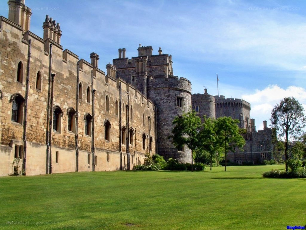 Windsor Castle on a sunny day