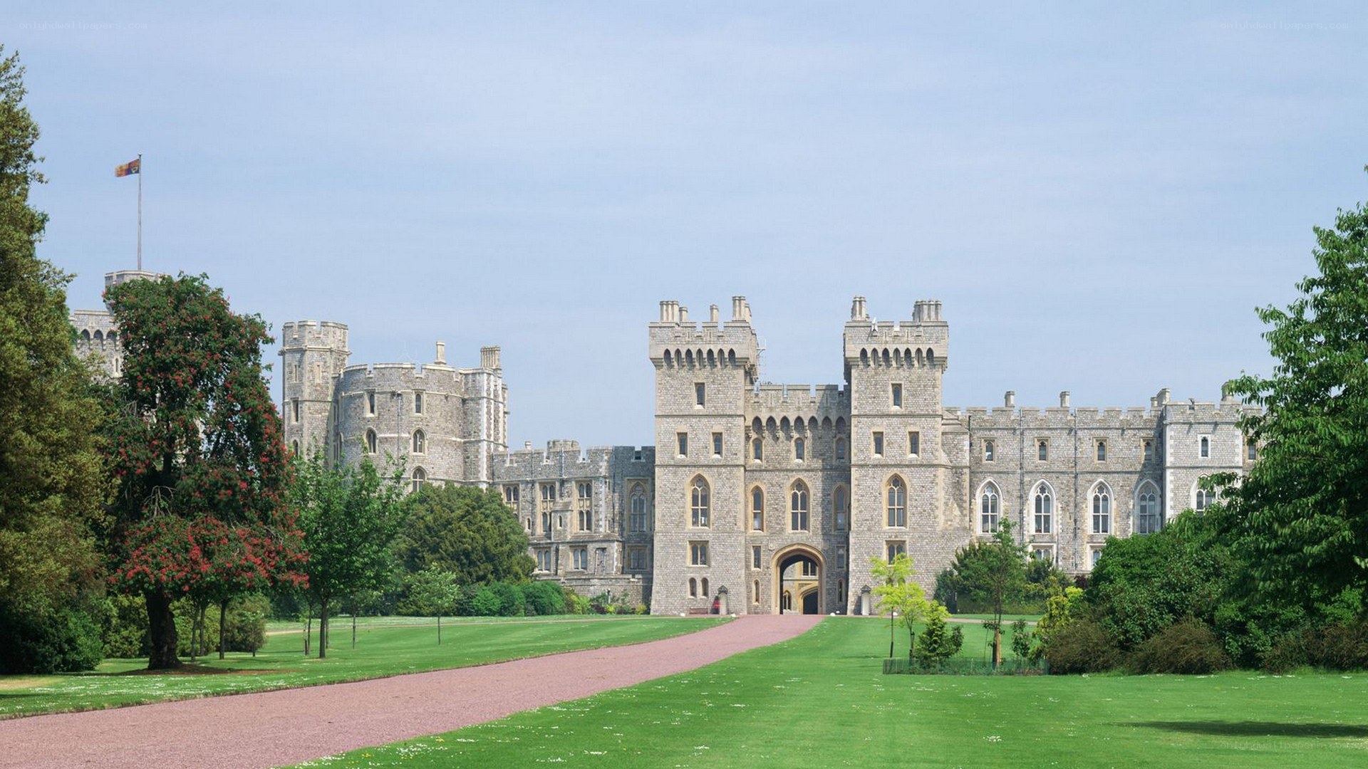 Windsor Castle on a sunny day