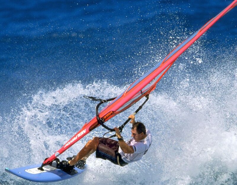 Windsurfer on Board