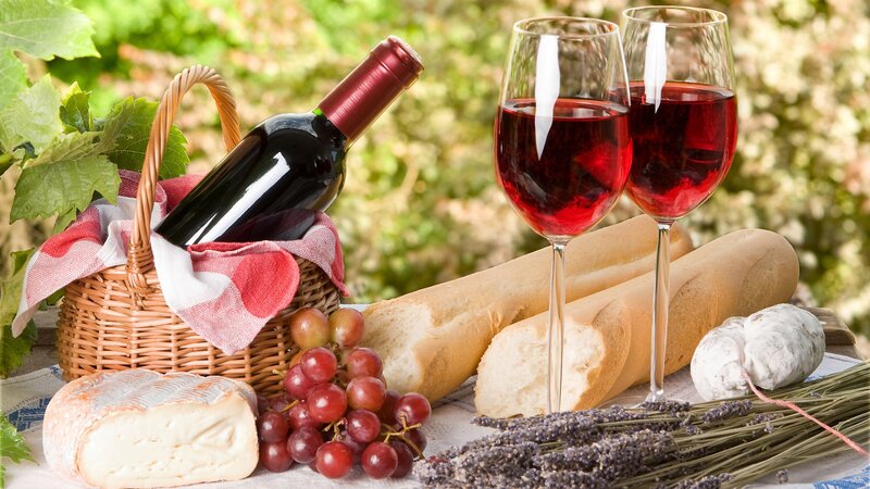 Wine and Cheese Picnic — Red