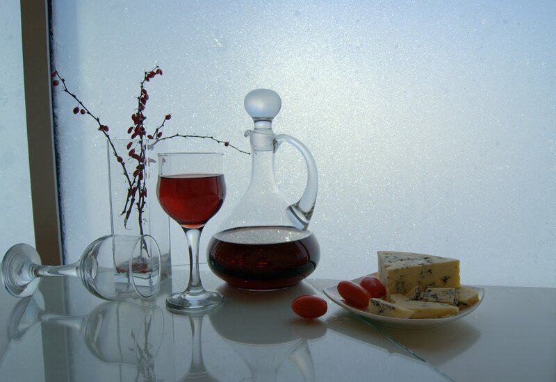 Wine and Cheese Platter — White