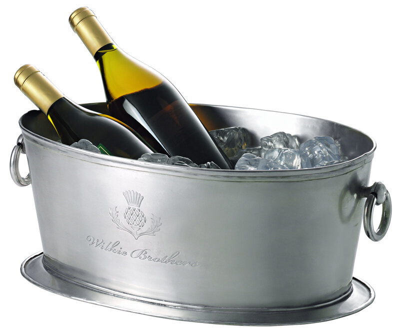 Wine Bottles in Ice Bucket