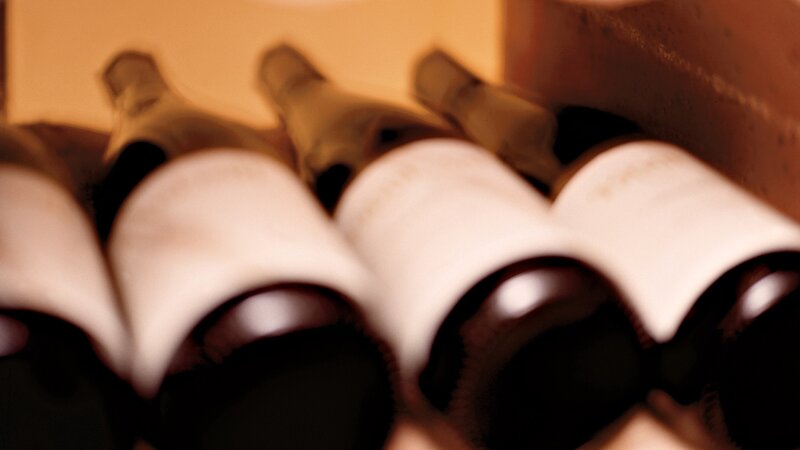 Wine Bottles in Storage