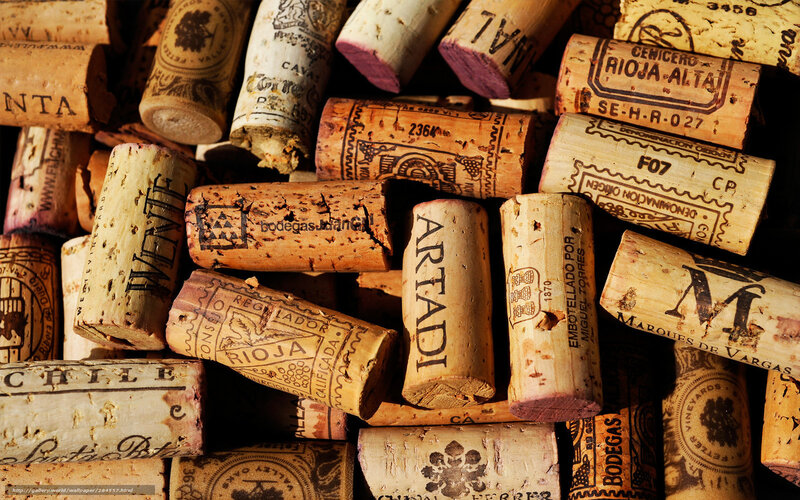 wine corks collection