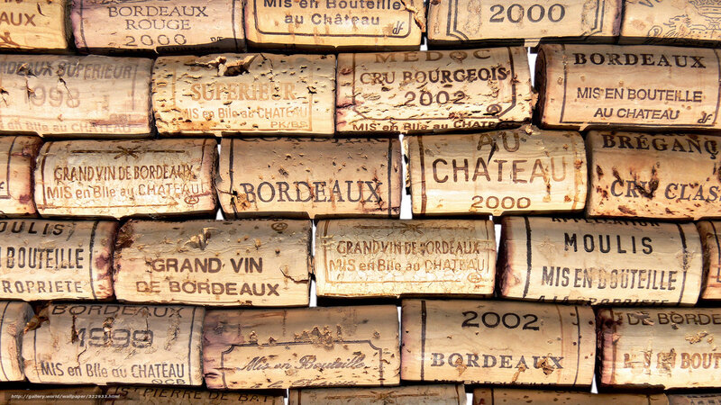 wine corks from bordeaux