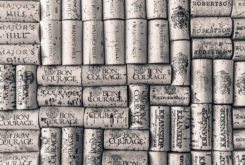 Wine Corks Stacked