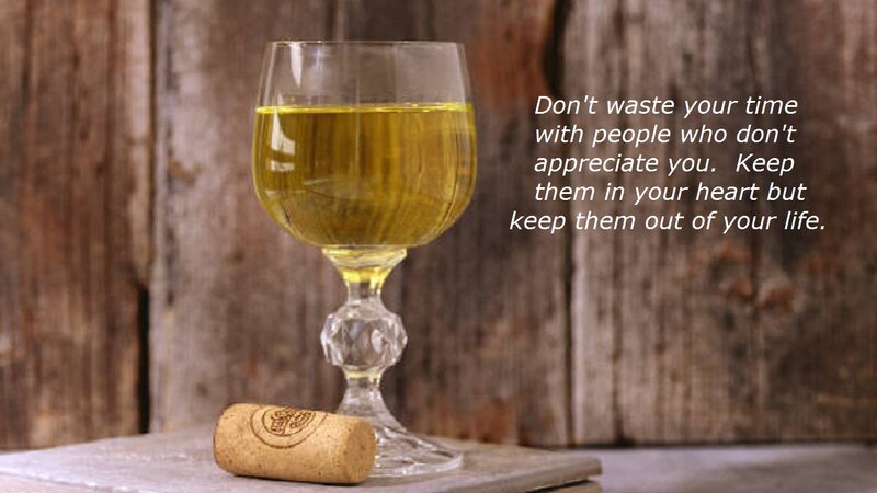 Wine Glass with Cork