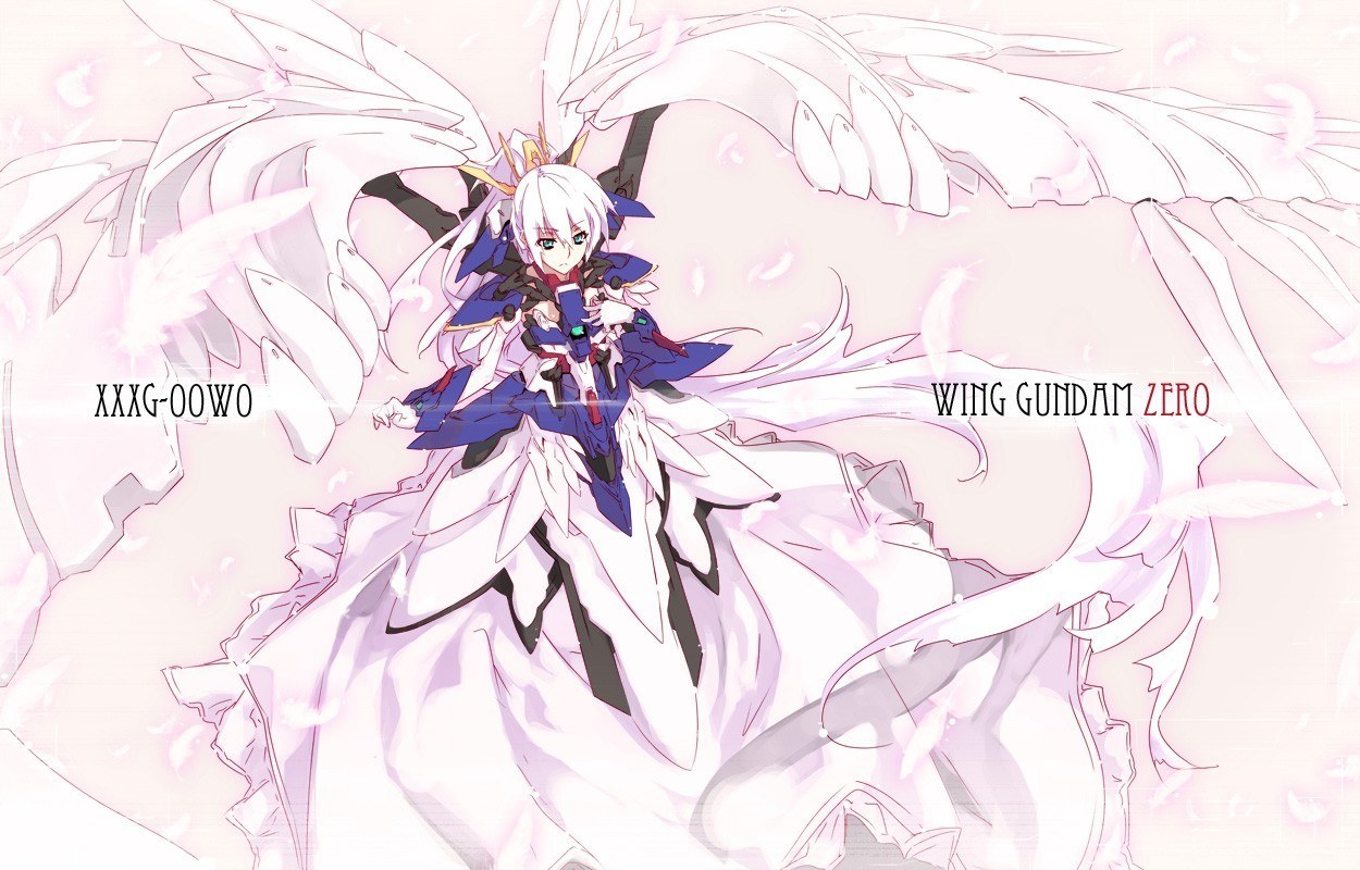 Wing Gundam Zero character art