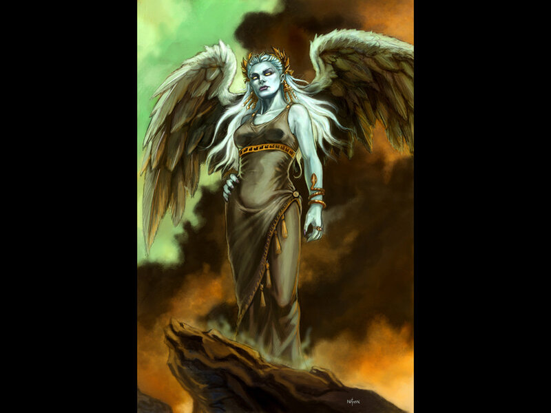 Winged Angel Figure
