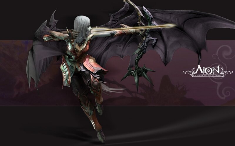 Winged Archer Character