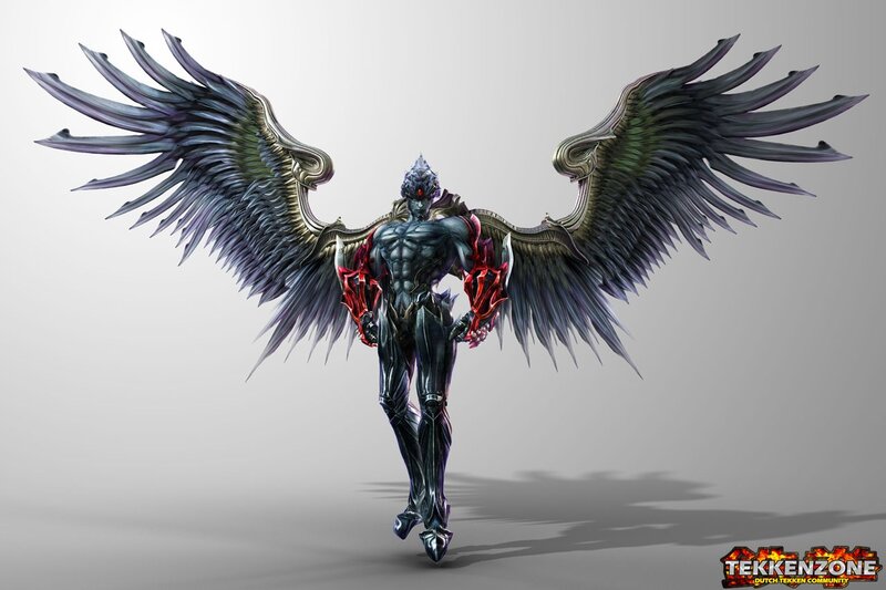 Winged Armored Figure — Gray