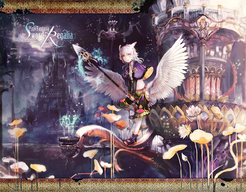 Winged Character with Sword