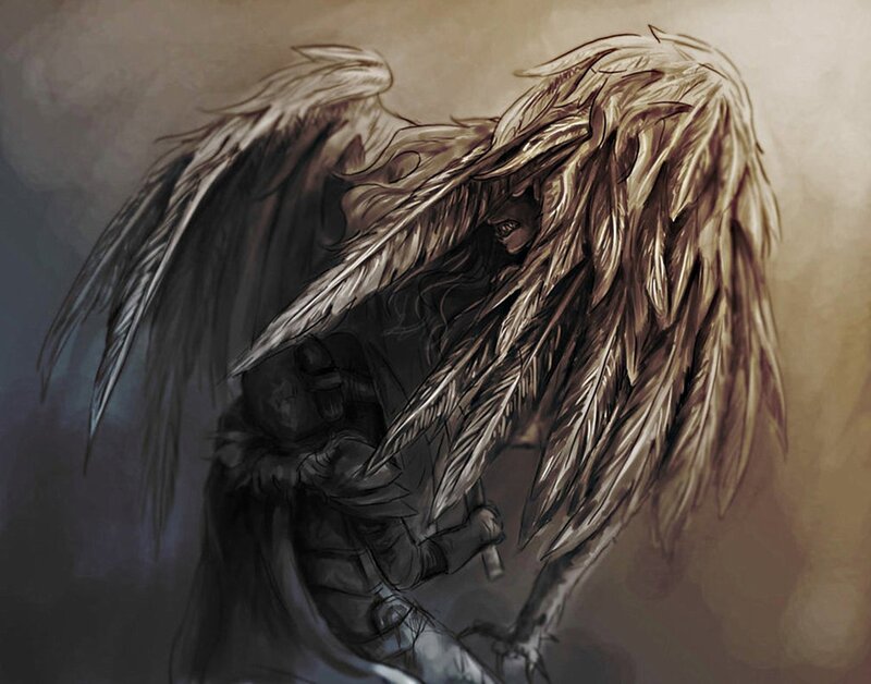 Winged Creature with Armor