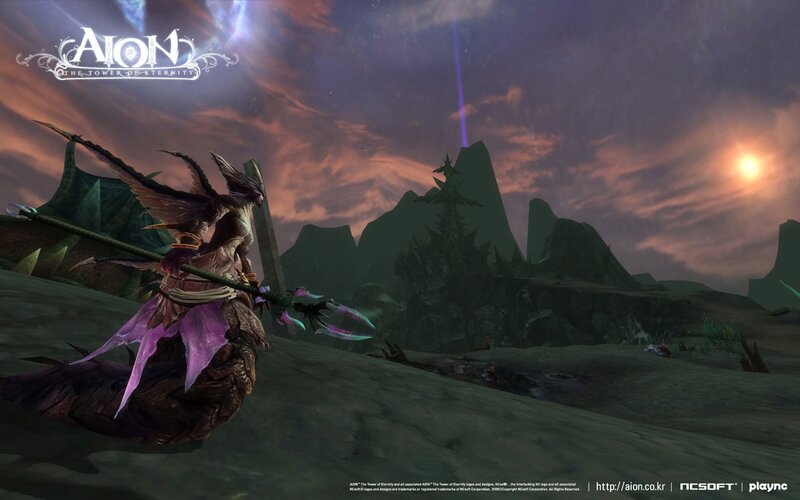 Winged Creature with Spear