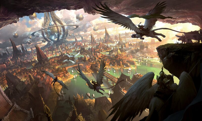 Winged Creatures Flying