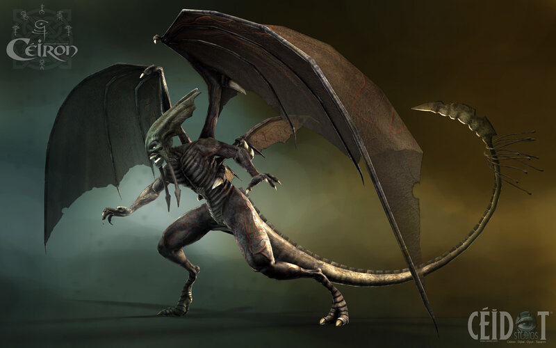 Winged Demon Creature