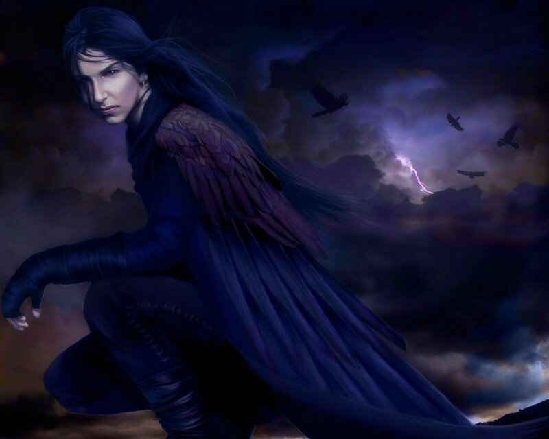Winged Figure Crouching