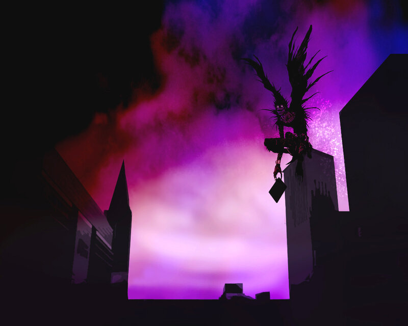 Winged Figure on Building