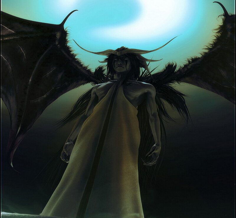Winged Figure with Horns
