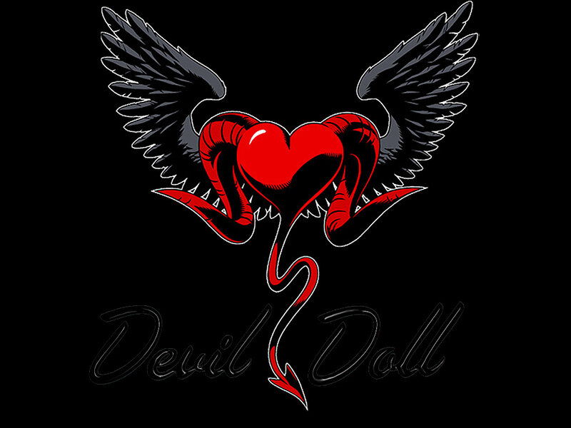 Winged Heart with Horns