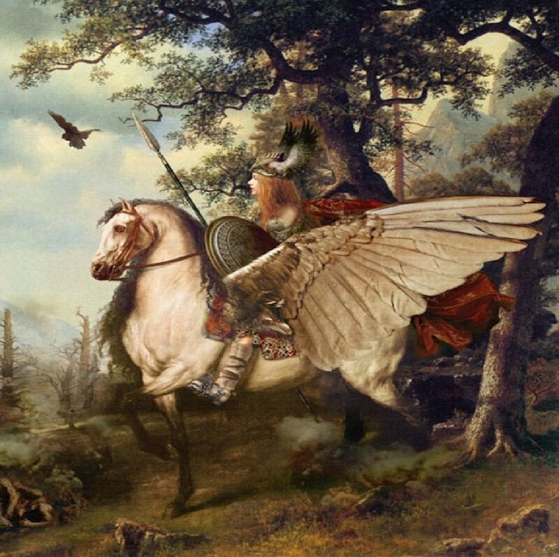 Winged Horse Rider