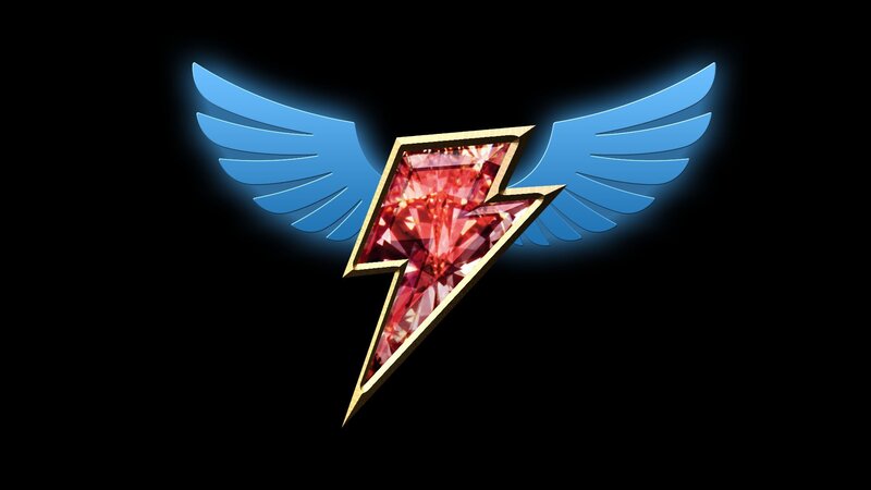 Winged Lightning Bolt