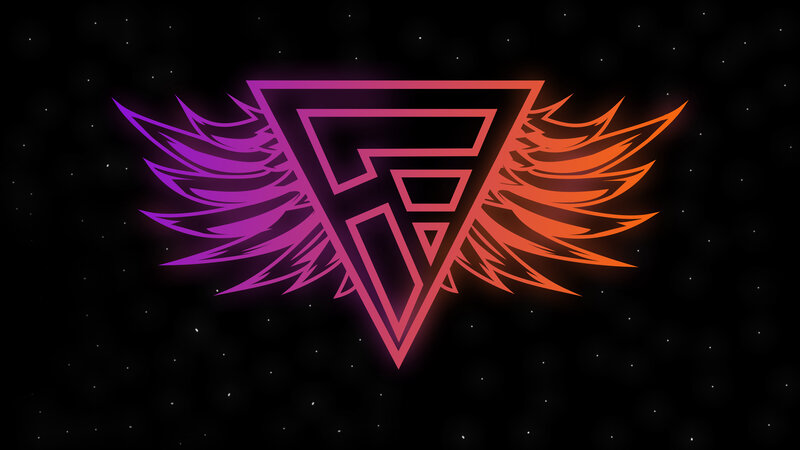Winged Logo with Triangle